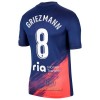 Maglia ufficiale Atlético Madrid Antoine Griezmann 8 Trasferta 2021-22 per Uomo